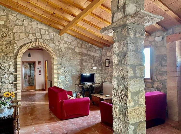 Casa Rural Mas De Les Aligues Mequinenza Ngoại thất bức ảnh