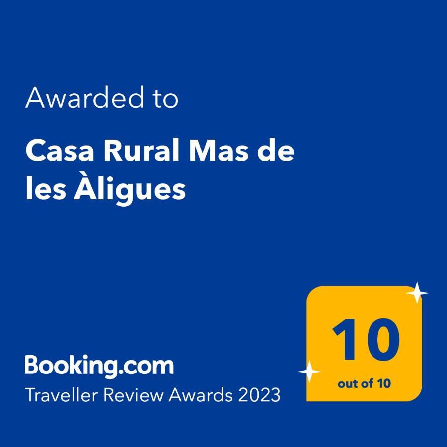 Casa Rural Mas De Les Aligues Mequinenza Ngoại thất bức ảnh