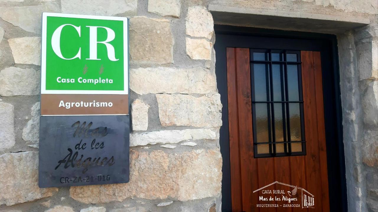 Casa Rural Mas De Les Aligues Mequinenza Ngoại thất bức ảnh